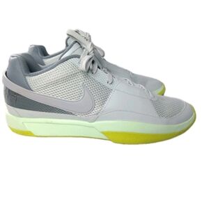Nike Ja 1 Shoes Men's Size 15 Sneakers Light Silver Retail $120
